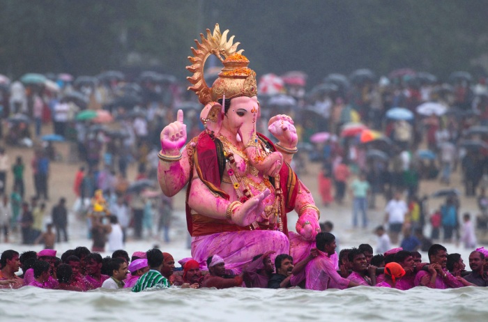 Ganeshotsav is celebrated with lots of fervour and zeal