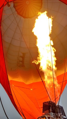 Fuelling the balloon